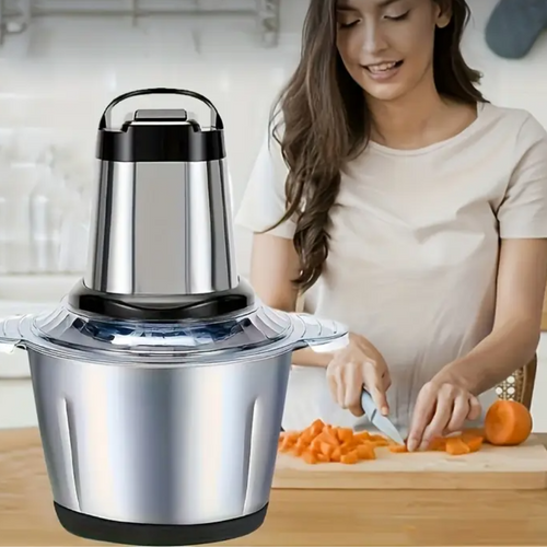 Picadora eléctrica SteelPro de 2 velocidades